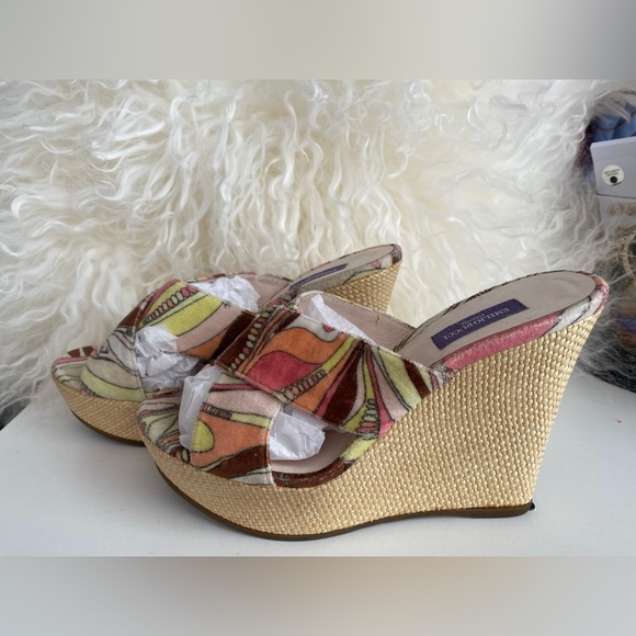 Emilio Pucci Shoes - Emilio Pucci Wedges Size 6.5